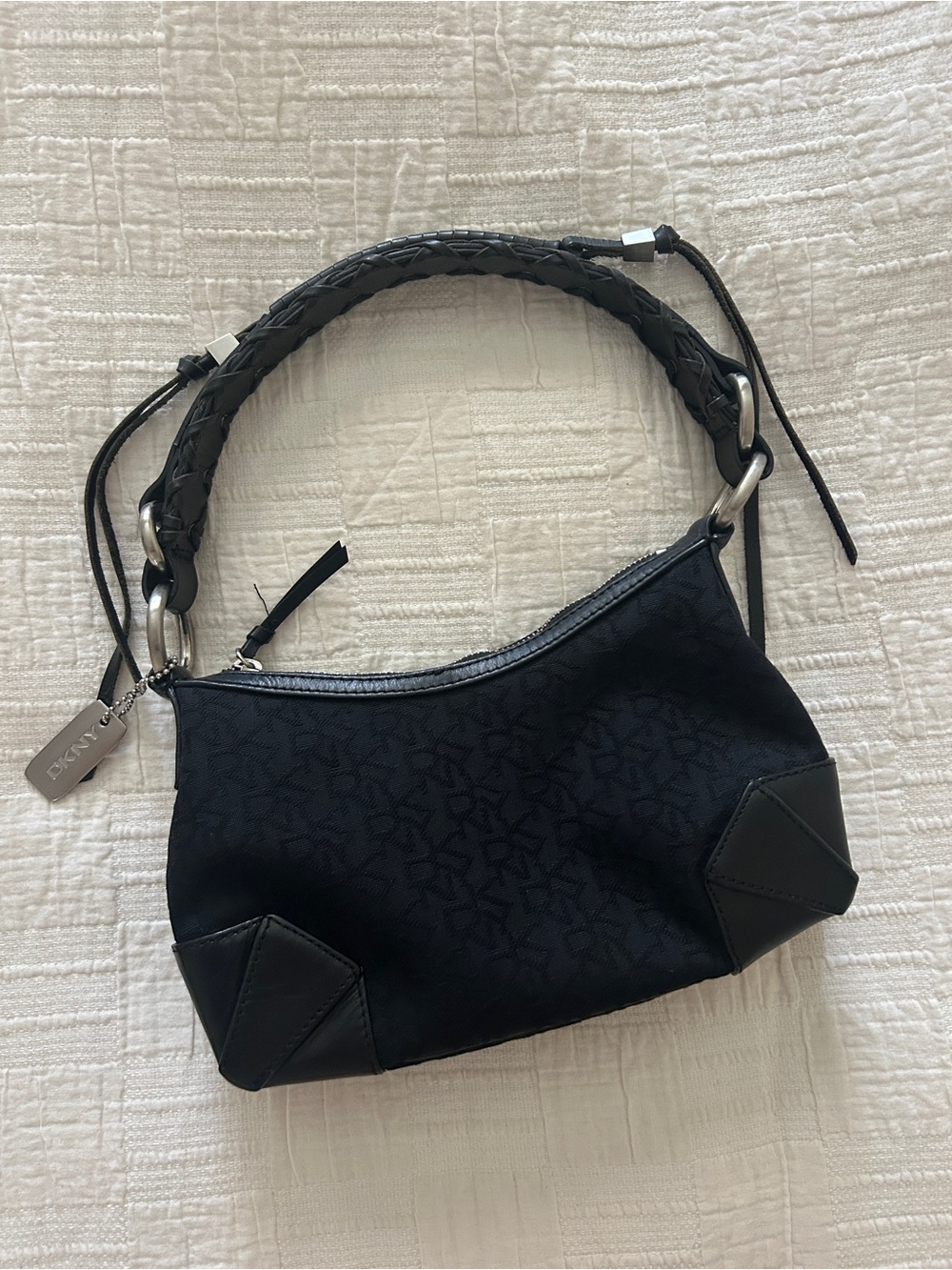 Vintage DKNY western-inspired shoulder bag